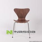 CH162 Replica walnut dining room Jacobsen Seven Chair CH162 Walnut