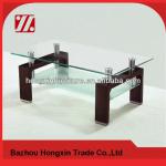 cheap glass coffee table CT1057A,wooden glass coffee table CT1057A