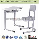 cheap plastic tables and chair,middle school student desk and chair ,prices for school furniture SF-33F