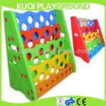 Children plastic bookshelf for sale at factory price KQ-0326