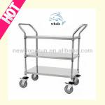 China yiwu NSF stainless steel cosmetic makeup trolley VR-W020