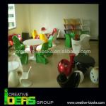 Chinese fiber glass chairs group FG13080101