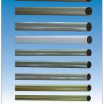 chrome plated steel round wardrobe tubes 01.01.001