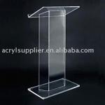clear acrylic lectern&amp;speaker table LEC-1