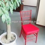 Clear Red Chiavari Chair E-001