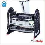 Comfortable Portable baby bed baby furniture China 9340  Baby bed
