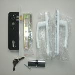 construction material aluminum door lock body set 3592