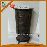 decorative storage cabinet wicker drawers agent YF-0019