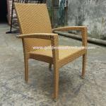 Discount rattan dining chairs HGL-C182