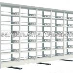 double sided used steel mobile library shelves SJ-001