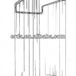 Economy Metal Dressing Room Frame ERDA-DR12024