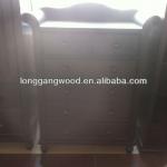 elegant wood chest