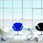 Fabric swan chair B220-1,B220-1 swivel chair &amp;C37 coffee table