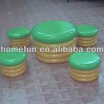 fashion popular family inflatable stool and seat cushion HF-2010QC12