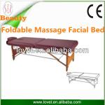 Foldable Hand-held Wooden Base with Face Hole for Sale and Good Price Massage Facial Bed LV-804 Foldable facial bed