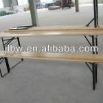 Garden Beer Table and bench-2 Foldable legs BWL-1-4
