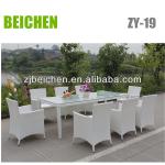 Garden furniture SGS Rattan dining set BC-ZY-019