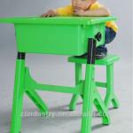 green plastic school desk school furniture manufacturer 0101