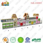 HAIJILUN Child School furniture Toy Storage Luxurious Cabinet with boxes HJL-CD001