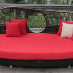 Handcrafted Outdoor Wicker Daybed Lagoon Lounge ESR-8455