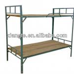 Heavy duty military metal bunk bed/twin beds metal bunk bed for hostel/steel dormitory bunk bed bunk bed XTLZ805