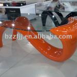 high glossy glass coffee table HS-K78