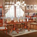 High quality chairs and tables home furniture dining set wood dinning table DXY-853/308