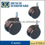 High quality Furniture casters with F axles F75M