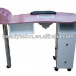 High quality nail manicure table MT001 with dust collector MT014