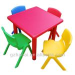 HL-6401 Lovely Stable Plastic Kindergarten Table And Chairs HL-6401