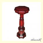 Home decoration MDF wooden flower stand 10w2702