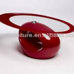 home furniture modern oval glass coffee table CT-5076 CT-5076