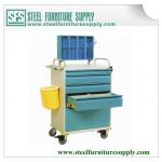 hospital beside cabinet/hospital furniture/medical cabinet with wheels SFS-2149