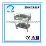 Hospital Stainless Steel Instrument Cart With Drawer IDO-TR207