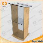 hot sale Custom design modern acrylic pulpit,church pulpit,wood pulpit for church JDZ-AL1000