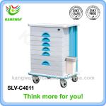 Hot-sale Luxurious ABS Medication Trolley SLV-C4011