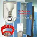 Hot selling Cheapest plastic cabinet lock with wriste card Et104TM