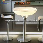 illuminated cocktail table/party cocktails/lighted cocktail furniture SK-LF20-66*66*110cm