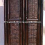 JOHANESSBURG DARK BROWN BAMBOO WARDROBE WA-007