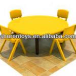 Kids plastic folding tables and chairs cheap furniture SR_KF0002
