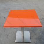 Kingkonree artificial stone acrylic hospital food table KKR-T1307036