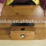 laptop tray with bamboo material