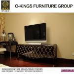 Latest hotel designs tv cabinets designs OKS-CTC015