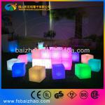 LED cube decoration furniture shining lighting bar lamp stool chair CH002