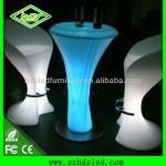 LED Drinking Table / rechargeable illuminated furniture with high quality HDS-C223