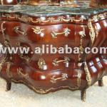 Luxurious antique french furniture style large bombe chest drawers 01161