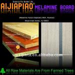 melamine wood grain paper laminated mdf board AJ-99663