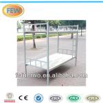 Metal adult cheap double decker bed FEW-097