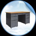 Metal table/Metal Desk/iron office desk OD-D1