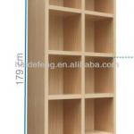 Modern bookcase with study table set design 710014